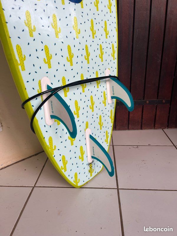 Planche mousse 6’0 avec leash (image 3)