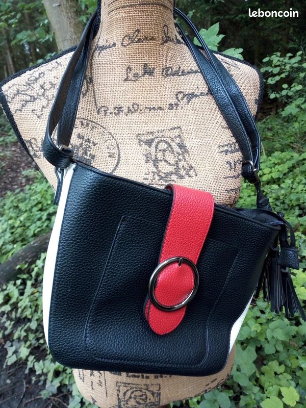 Sac à main simili cuir (image 1)