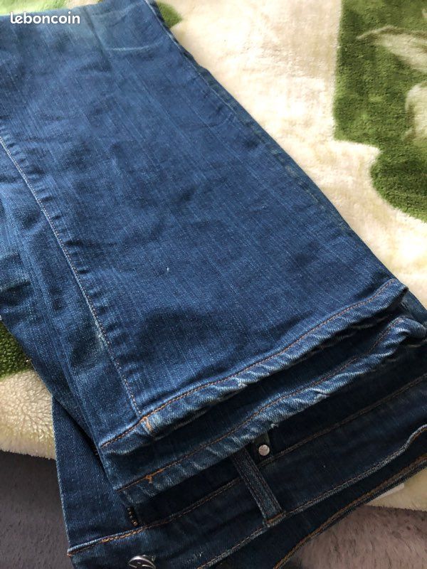 Pantalon Gianfranco Ferre Forma Bleu Marine - Taille Agréable, Effet Amincissant, Neuf Sans étiquettes