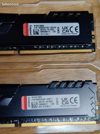 Kingston FURY Beast DDR4 16 Go 3200 CL16 | 2x8 Go | excellent état 3