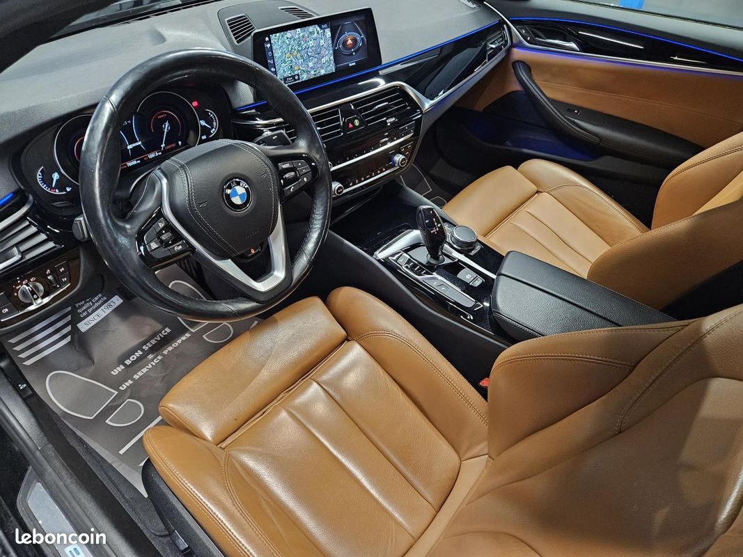 BMW SERIE 5 2.0 530e iPerformance 252 BVA8 G30 Sport (image 12)