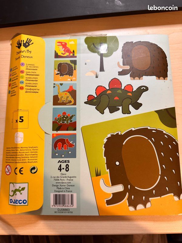 Les Pochoirs de Dinosaures et Princesses (image 2)
