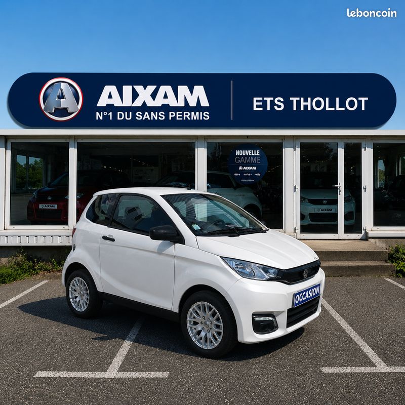 AIXAM CITY PACK DIESEL Voiture sans permis occasion chez ETS THOLLOT votre spécialiste VOITURE SANS PERMIS depuis + de 40 ans (image 1)