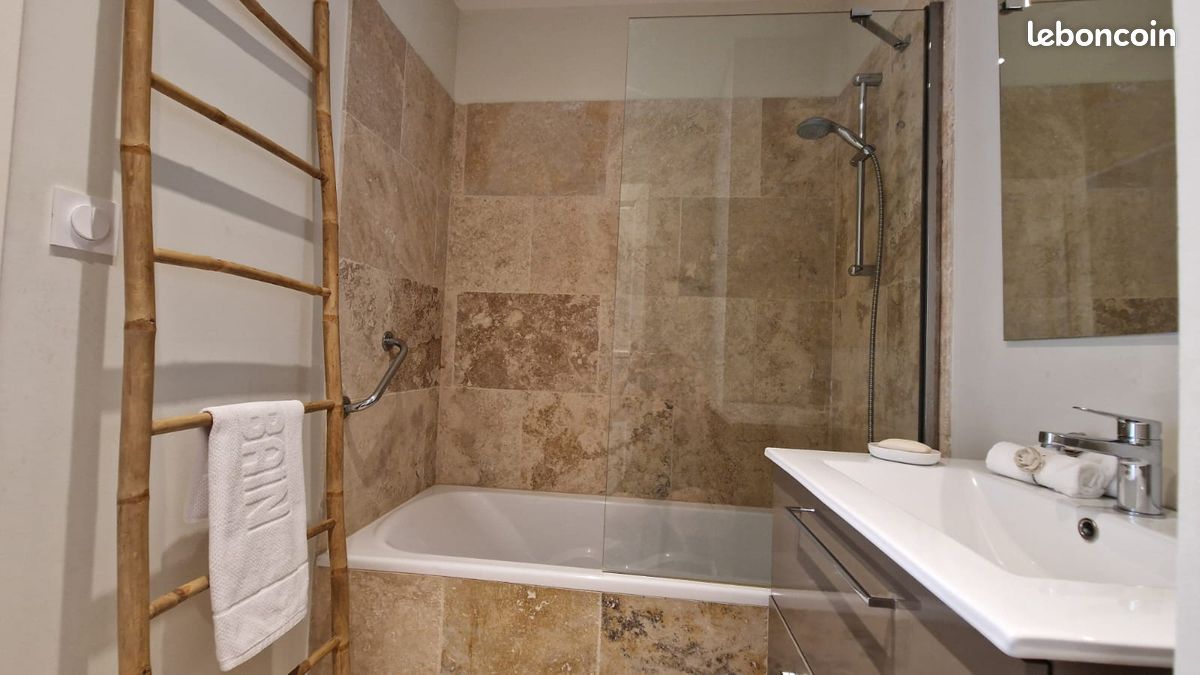 Villa meublée 80m² - 2 chambres + bureau - Jardin - Octobre à avril (image 7)