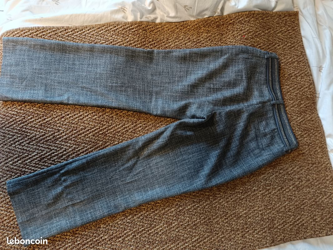 Pantalon chic gris eva kayan (image 3)