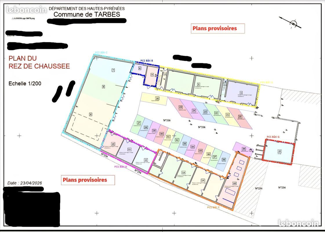 Immeuble 11 pièces 465 m² · à Tarbes · 465 m² · 75 000 €