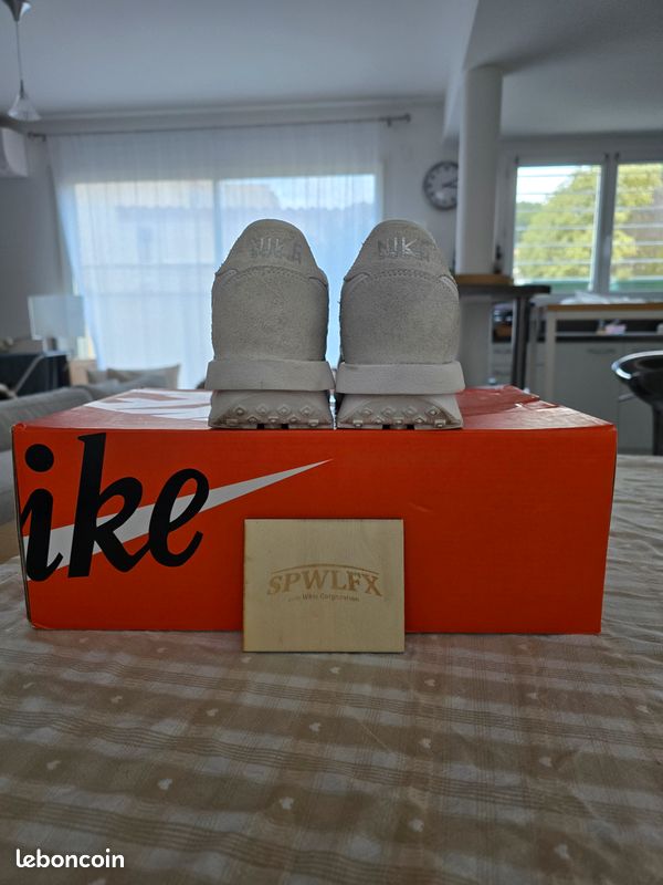 Nike x Sacai LD Waffle Nylon Summit White (image 8)