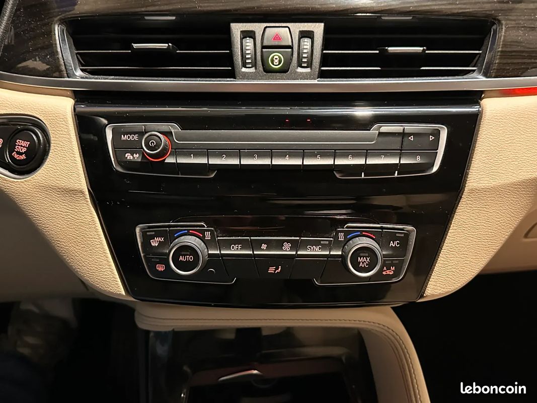 BMW X1 2.0 192ch Lounge - 2017 - 94 500 km - Faible kilométrage - Boîte auto (image 18)