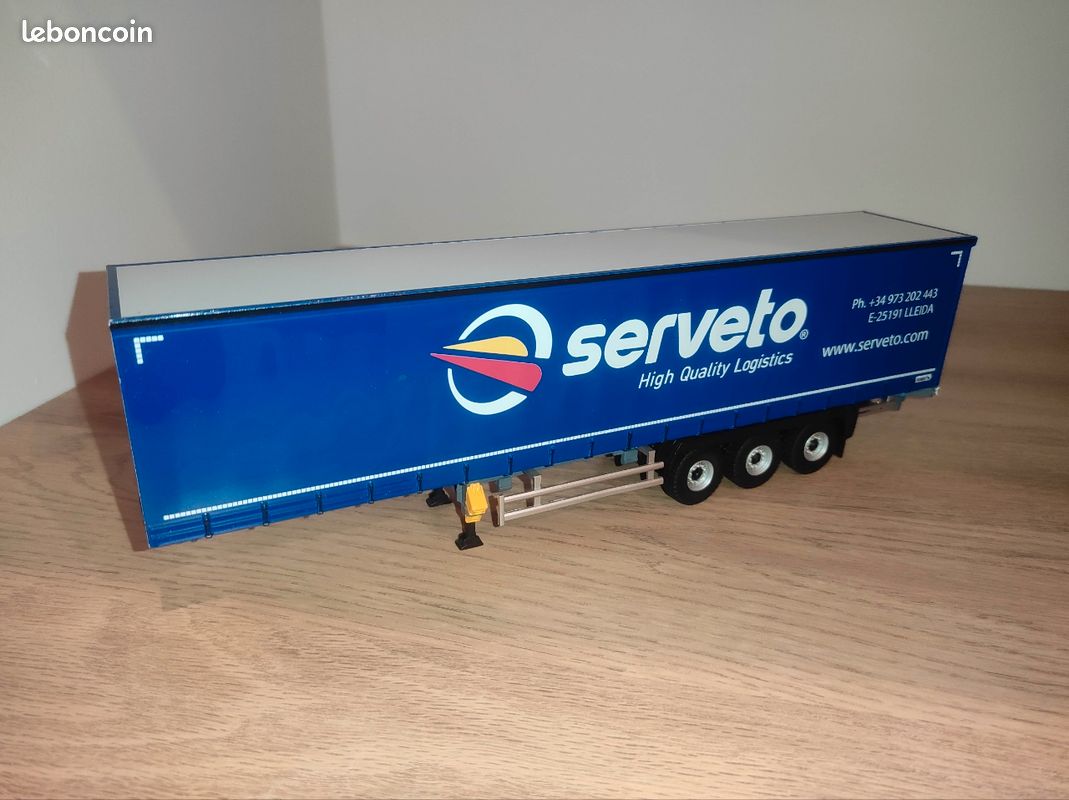 DV11123 CAMION ELIGOR 1/43 Scania Streamline Highline Tautliner Yvoir