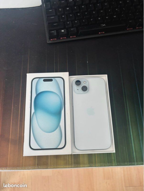 IPhone 15 bleu claire (image 2)
