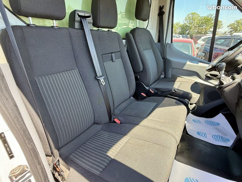 Ford TRANSIT 2T FG 2.0 ECOBLUE 170CH 20M3 CAISSE HAYON DHOLLANDIA / CAISSE LABBE GRUAU (image 10)