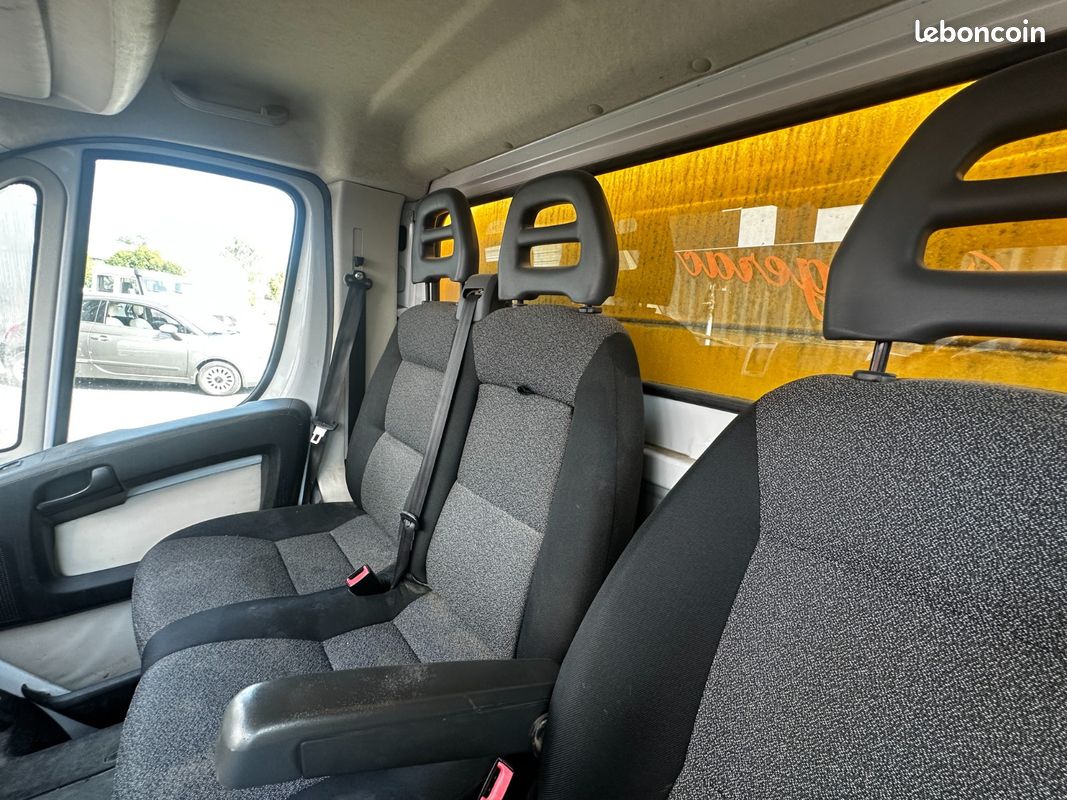 Fiat Ducato Pritsche/Kipper 35 FIAT Ducato 2.3L BENNE GPS TEL ETC...(16 585  HT) (image 36)