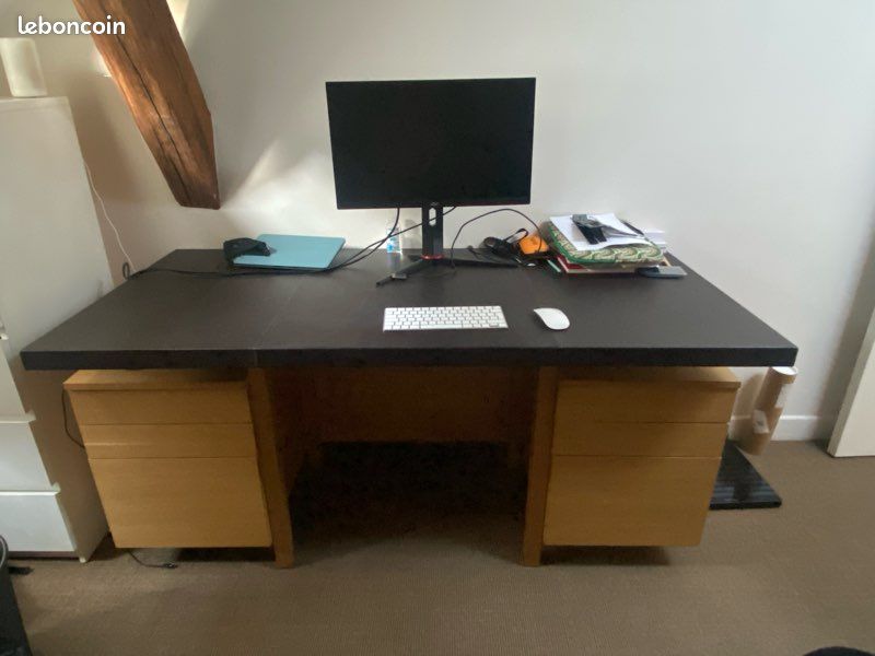 Bureau en chene massif (image 1)