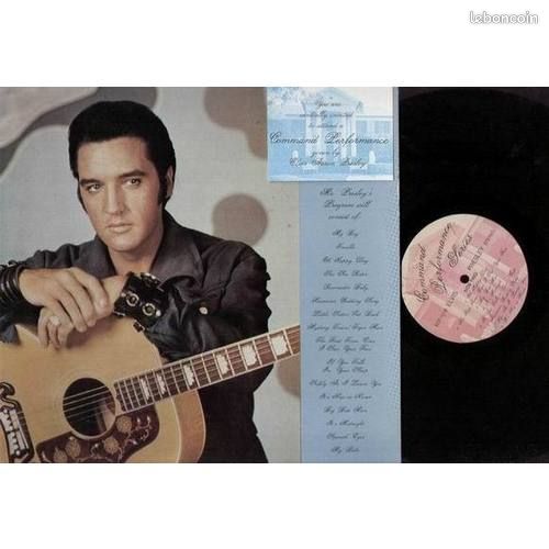 Elvis presley command performances LP 33 tours USA 16 live inédits (image 1)