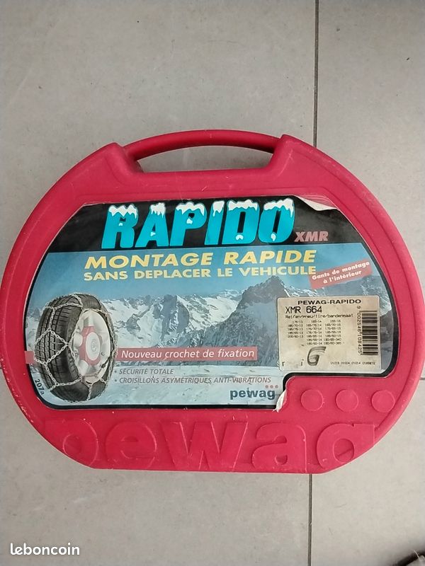 Chaines neiges pour monospace Rapid (image 1)