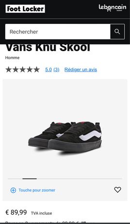 vans old skool noir taille 43