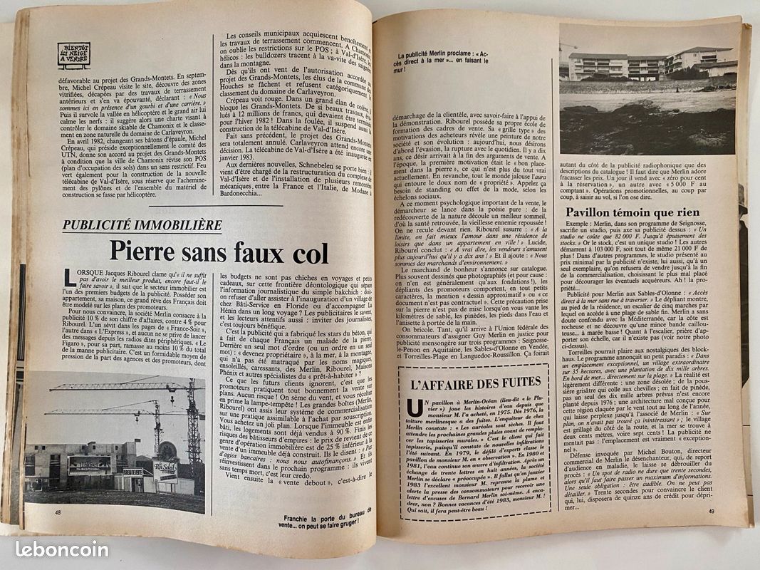 Revue LES DOSSIERS DU CANARD n° 7 Industrie des vacances Les marchands de départ le contrôle des changes de 1983 (image 3)
