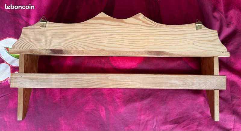 Étagère porte torchons rustique (image 4)