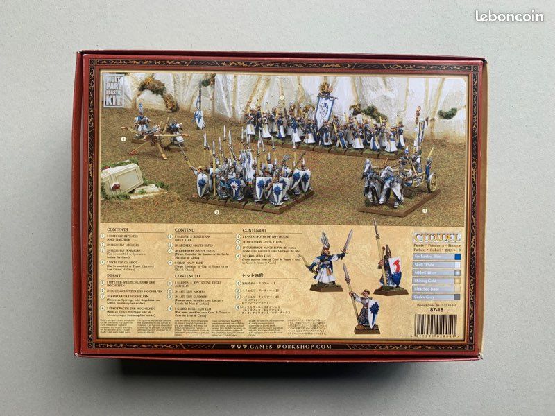 Warhammer Bataillon des Hauts Elfes Neuf (image 2)