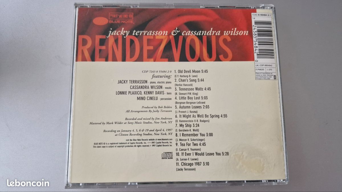 CD Jacky Terrasson & Cassandra Wilson (image 2)