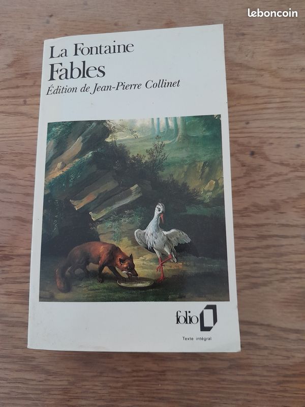 Fables de Jean De La Fontaine.Edition présentée par Jean-Pierre Collinet (image 1)