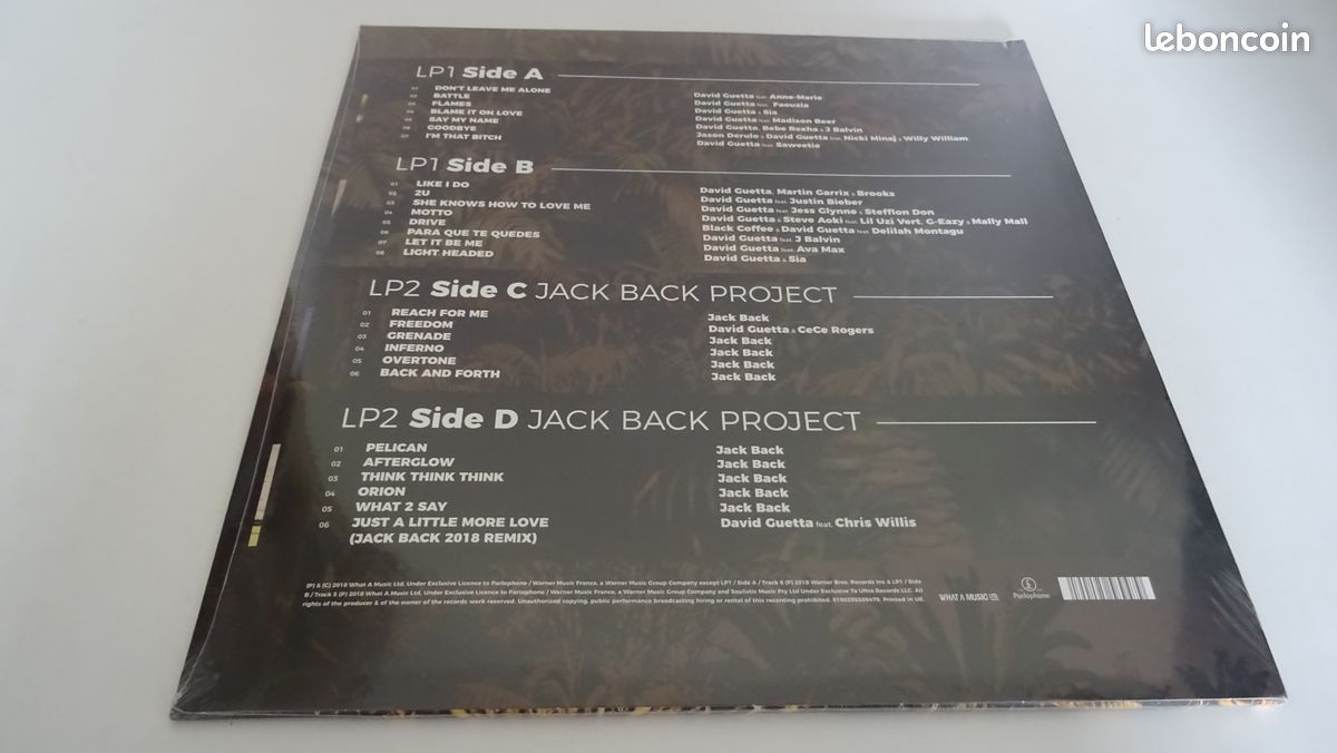 2 lp neuf David Guetta ‎– 7 - double vinyle 2018 scellé - CD - Musique