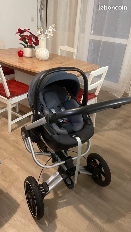 Poussette Nova maxi cosy+siegeauto+cocoon (image 1)