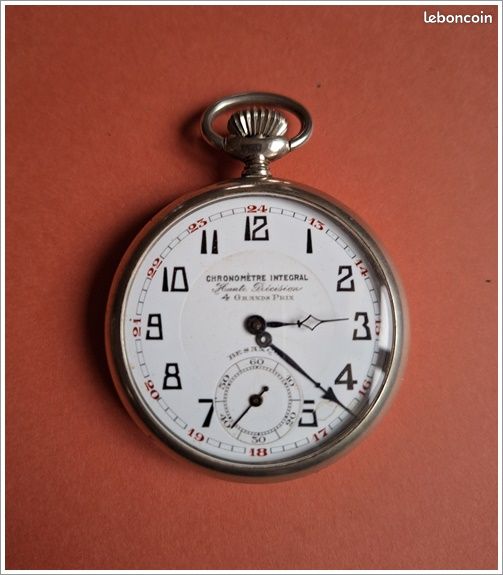 Gousset Chronographe Montre Gousset Ancienne Or Estimation Montre