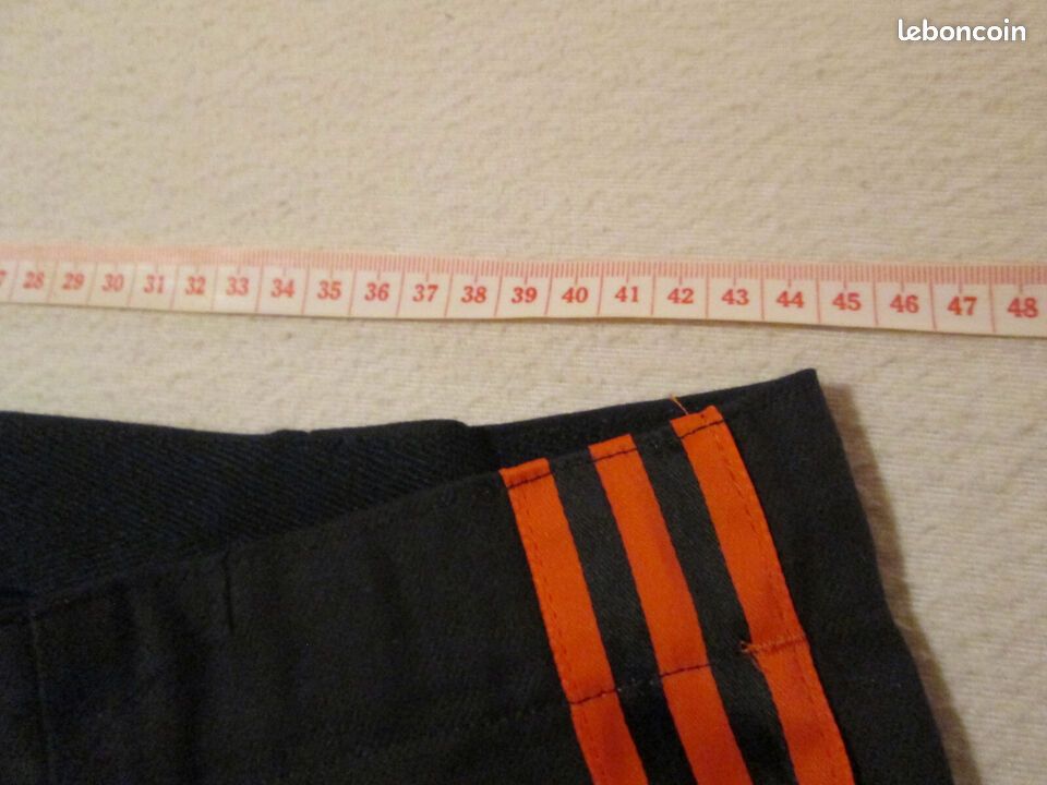 Short De Sport Vintage Adidas VENTEX Années 70 - Fabriqué En France - Taille L/XL - Neuf Sans Étiquette