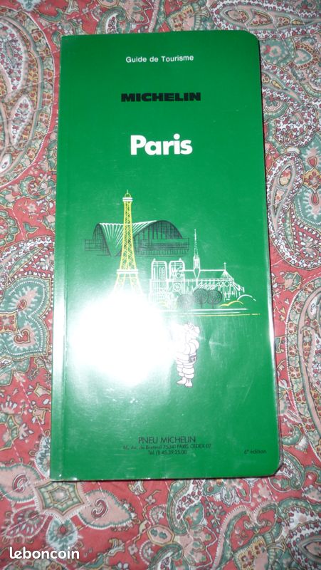 Guide Michelin Paris 1986 (image 1)