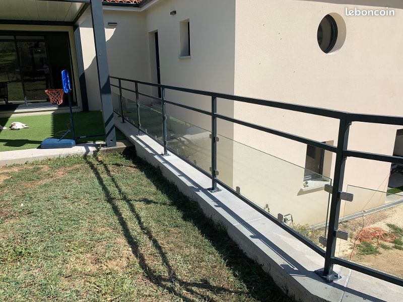Barrière,clôture de sécurité piscine ou balcon (image 2)