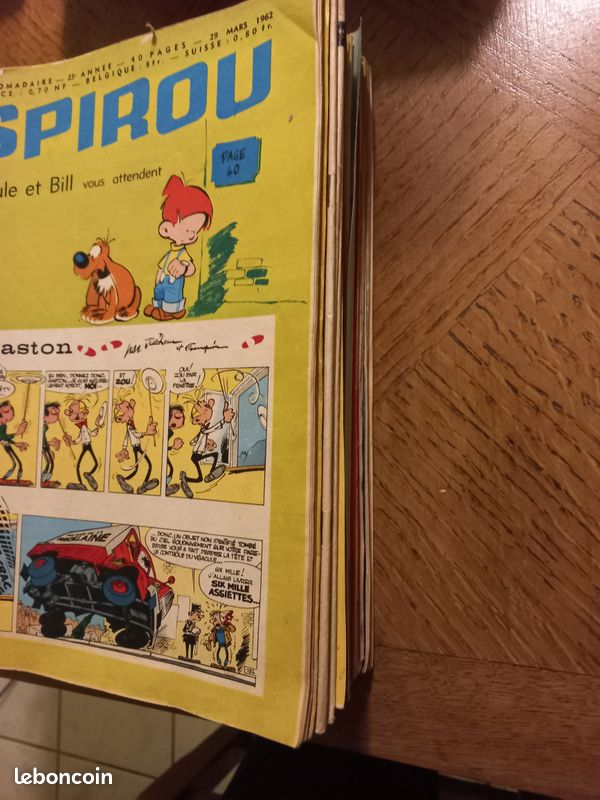 Magazines Spirou 1962, 34 numéros (image 3)