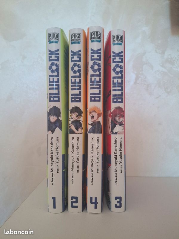 Lot manga blues lock tom 1 à 4 (image 2)