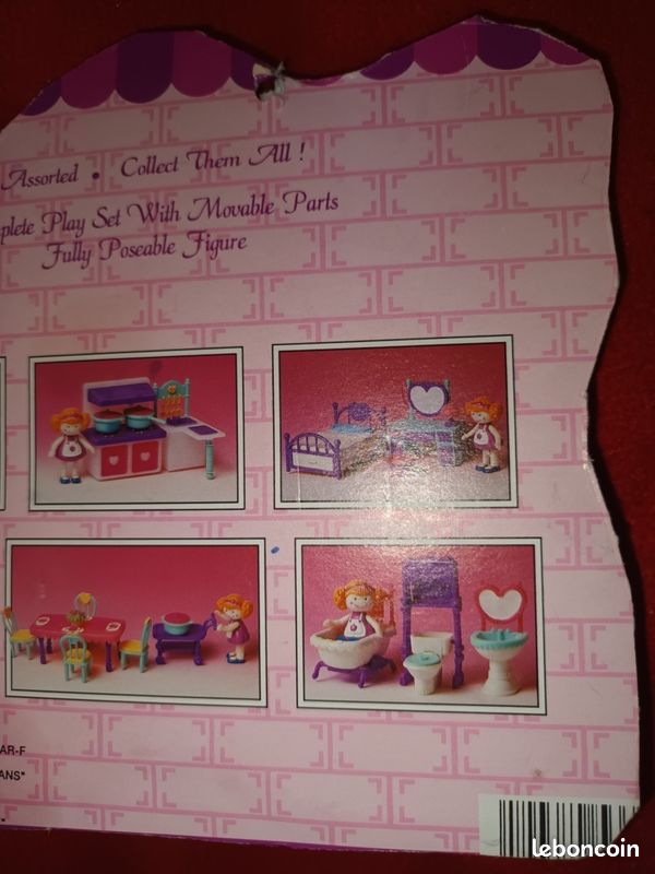Vintage Figurine Poupée Pretty Sally Play set la Cuisine (image 4)