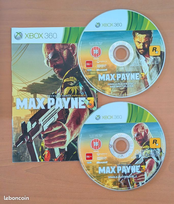 Pack 2 Jeux Xbox 360 : Max Payne 3 + XCOM Enemy – Neufs Sous Blister (français)