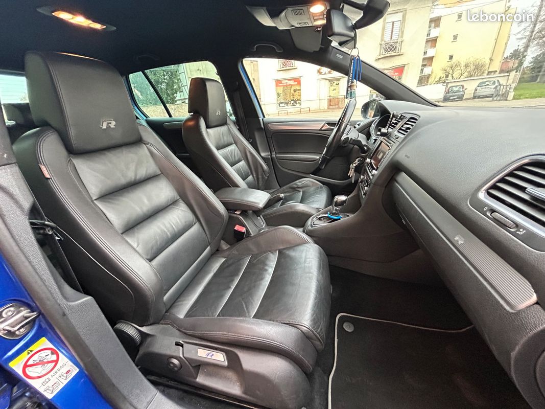Volkswagen golf 6 r-line-2.0 tsi 270ch-bva-ligne inox-garantie 6 mois (image 14)