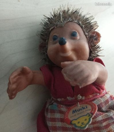 FIGURINE HERISSONS MECKI PETER STEIFF années 70 EUR 5,00 - PicClick FR