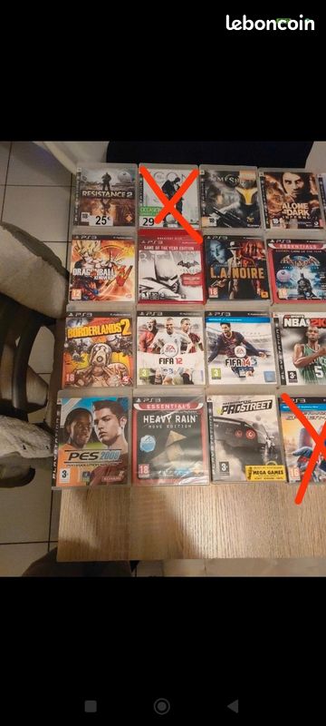 Lot jeux PS3 (image 1)