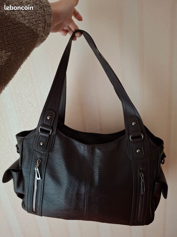 Sac à main NEUF en simili cuir (image 1)
