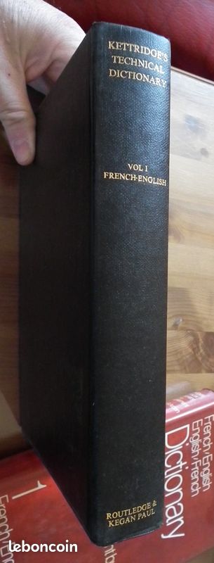 Dictionary of technical Terms and Phrases par J. O. Kettridge et Yves R. Arden. London. 1980. 2 volumes (image 6)