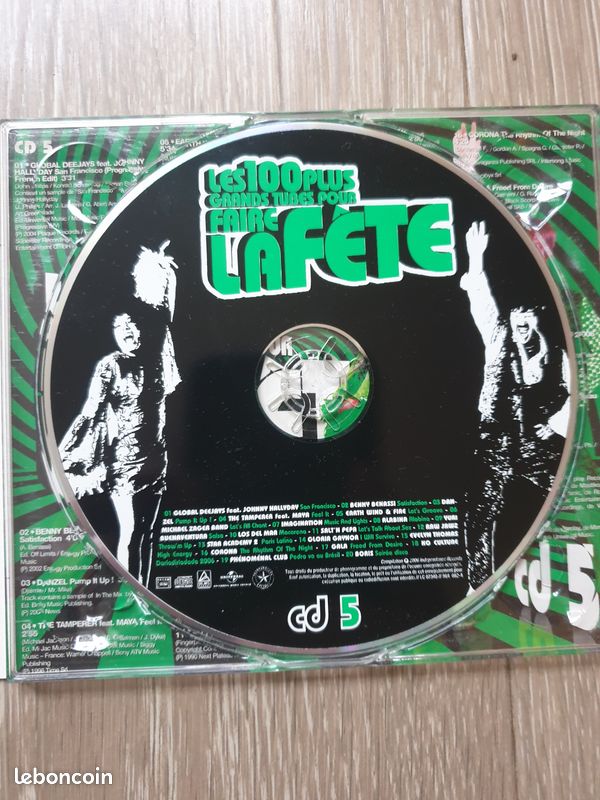 CD Les 100 Plus grands Tubes pour faire la fête (image 14)