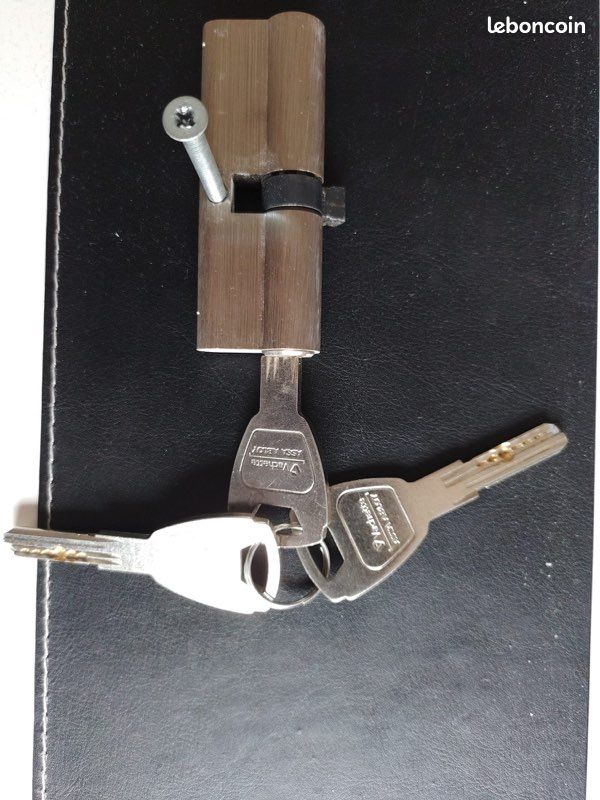 Serrure vachette neuve et 3 clés (image 1)