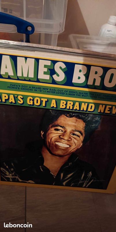 Vinyle papa's got a brand new bag lp (image 1)