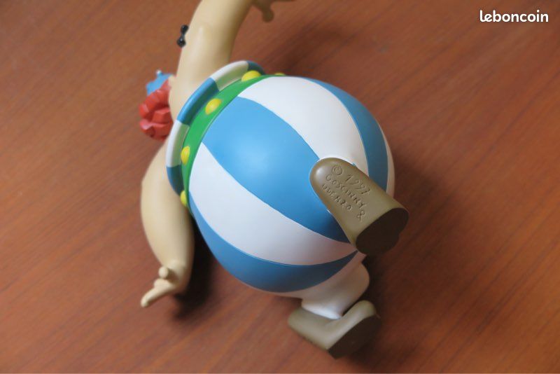 Sculpture Leblon Delienne & Uderzo – Obélix Retour De Chasse, édition 2006, Double Signature, Numérotée