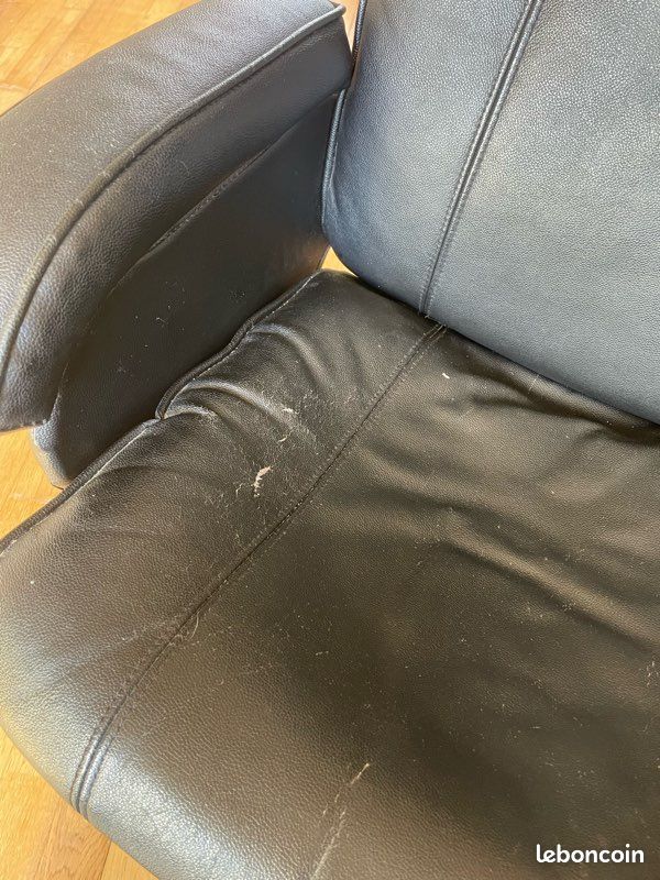 Fauteuil cuir inclinable (image 4)