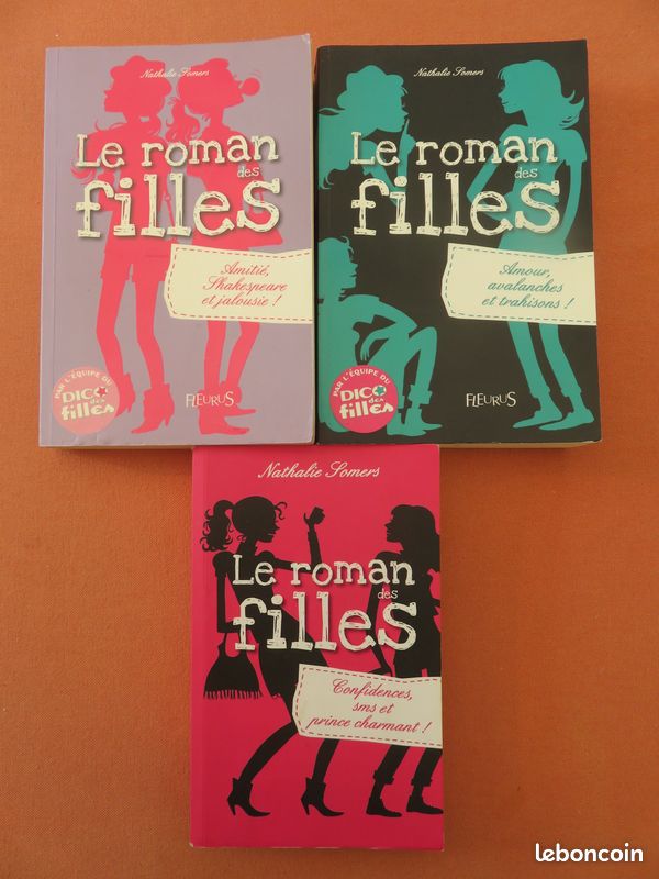 ✅ Lot de 3 livres Le roman des filles | à partir de 12 ans | LF1 (image 1)