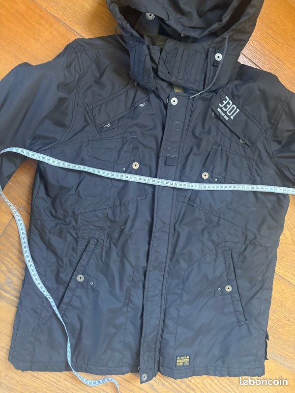 Parka noire homme G-Star Raw Denim (image 16)