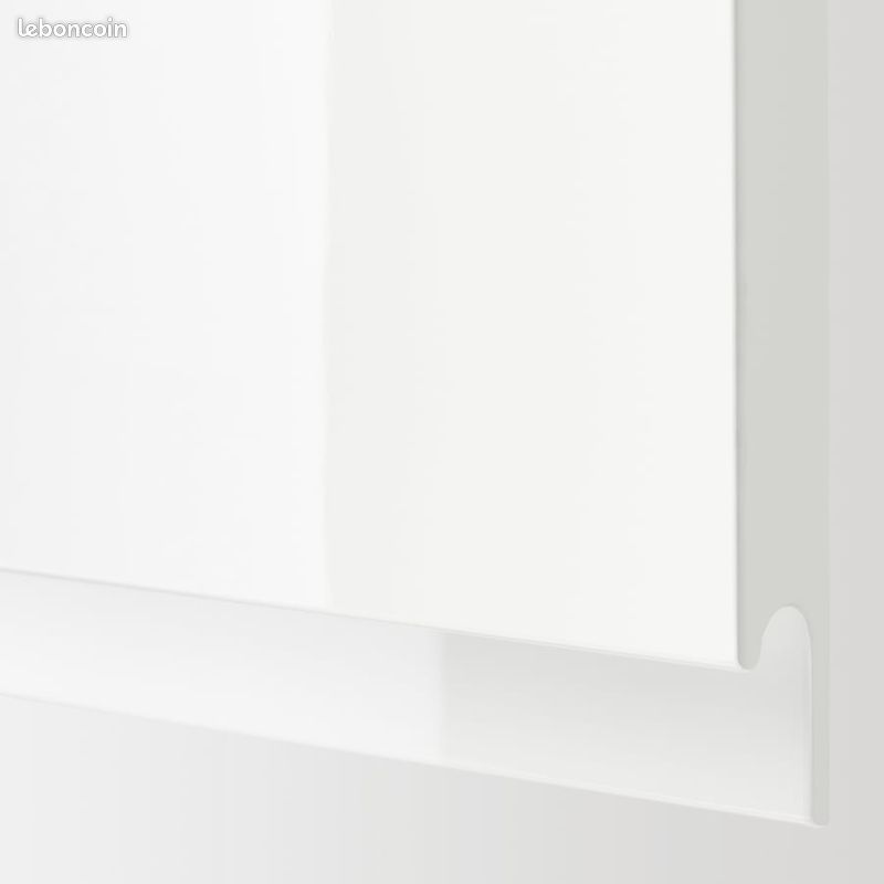 X2 Porte cuisine IKEA VOXTORP blanc brillant 60x60 cm – façade METOD (image 3)