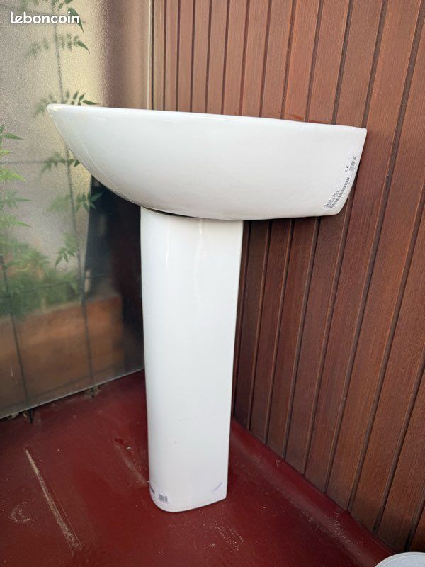 Pied + vasque de salle de bain (image 2)