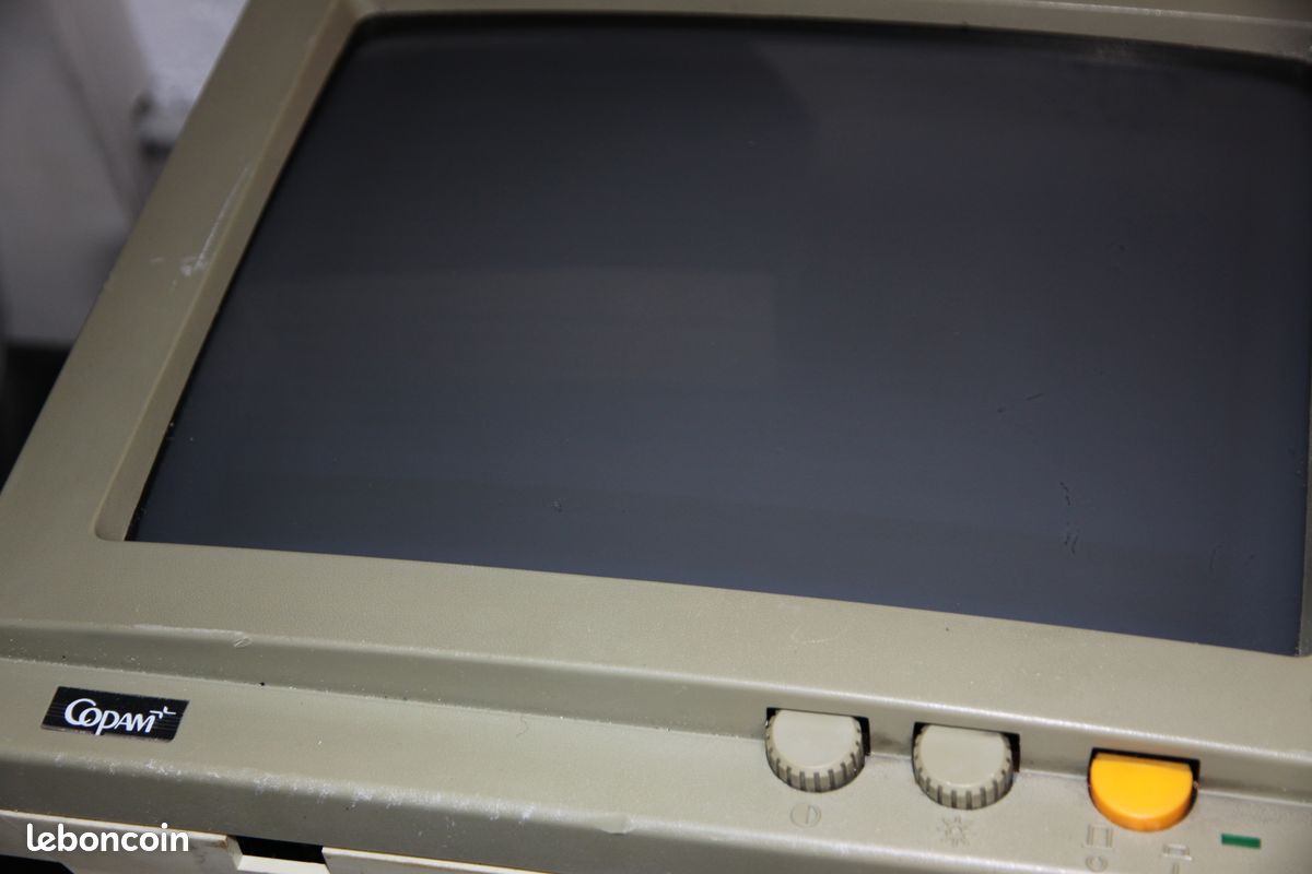 VINTAGE et COLLECTOR: écran d'ordinateur de collection Copam, années 1980/1990, made in Taïwan (image 2)